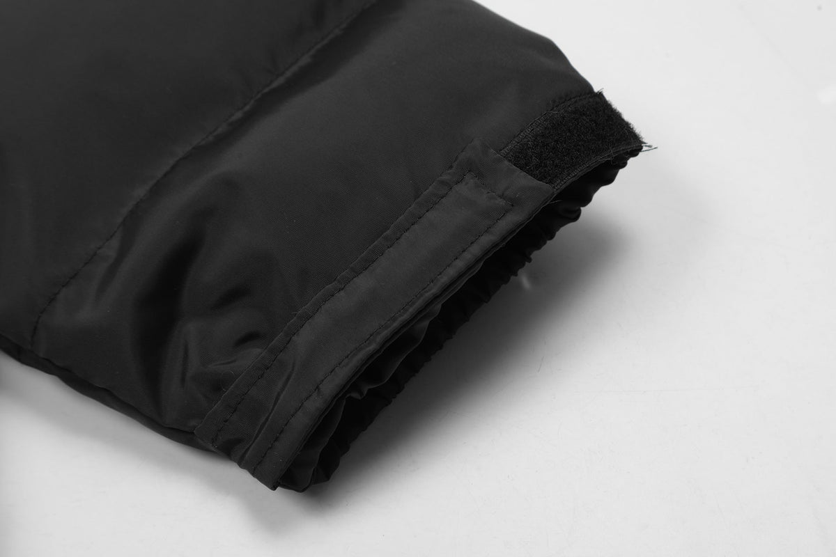 VLONE solid color stand collar cotton jacket