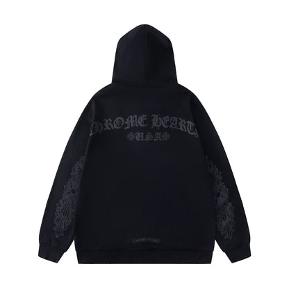 Chrome Hearts Zip Up Hoodie
