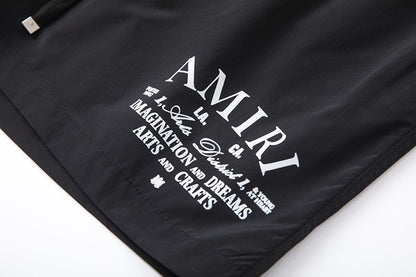 AMIRI Letter Logo Print Short AMIRI