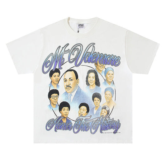 Letter Head Graphic T-shirt