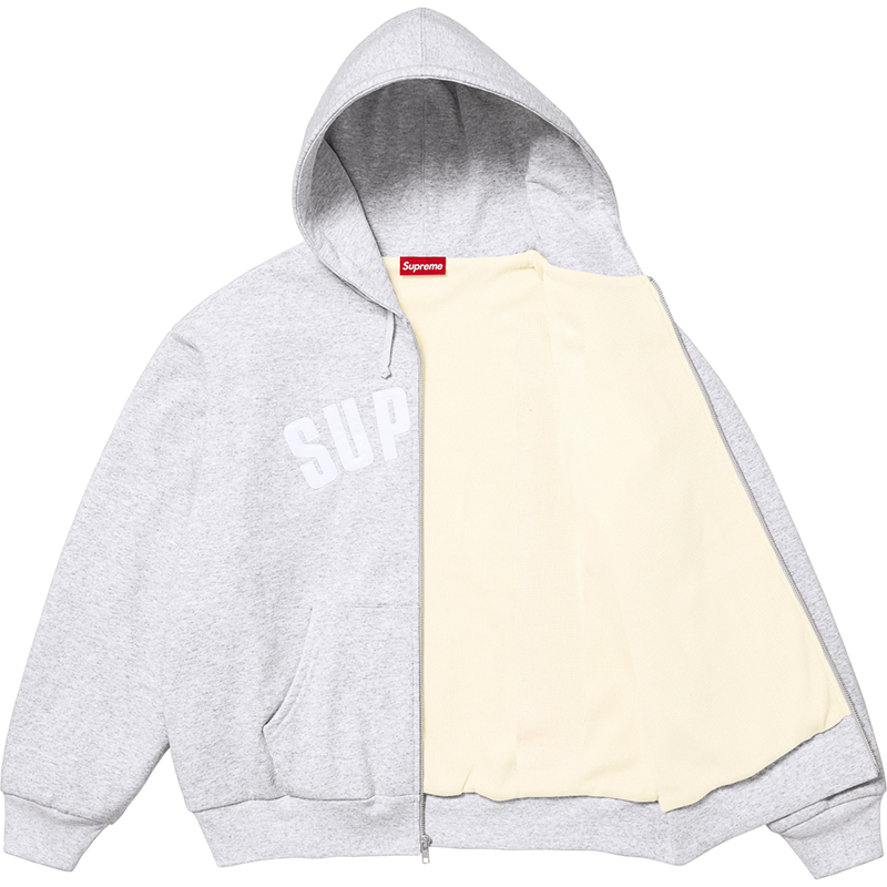 Supreme 25FW Arc Thermal Lined Zip Up Hoodie