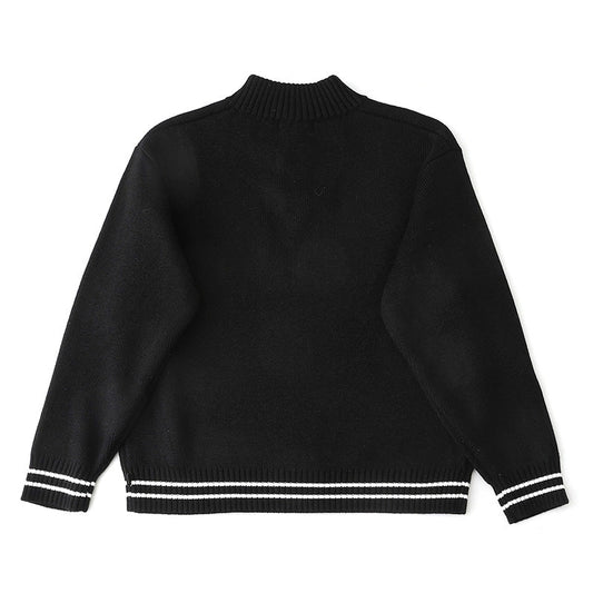 Supreme Script Stripe Half Zip Sweater