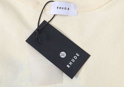 RHUDE Runway Script T-Shirts RHUDE
