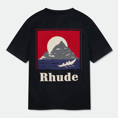 RHUDE Moonlight Regatta Crewneck Tee