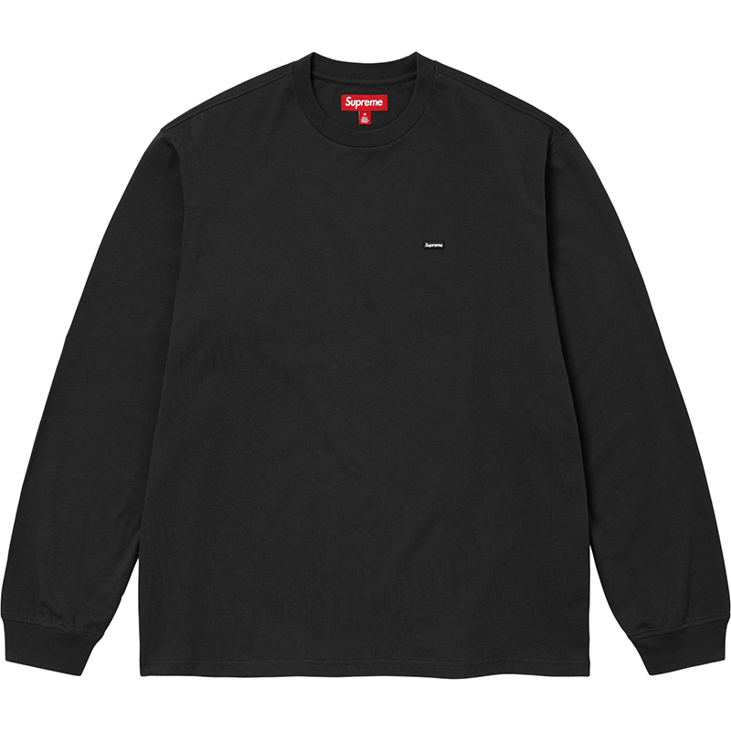 Supreme Logo Printed Long Sleeve Tee