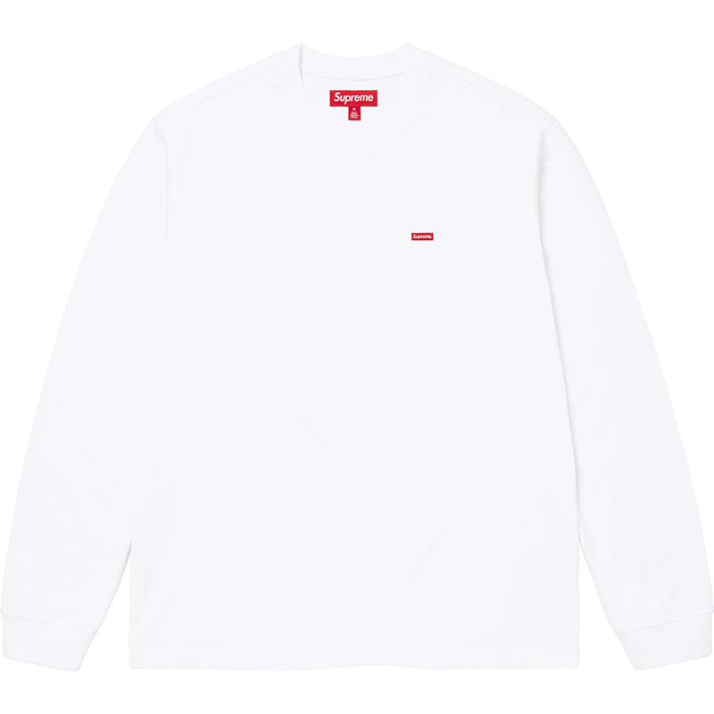 Supreme Logo Printed Long Sleeve Tee