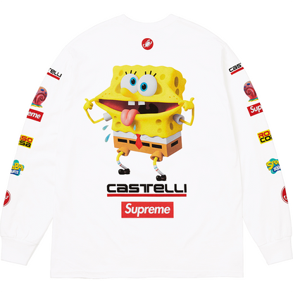 Supreme 25ss Spongebob Long Sleeve Tee