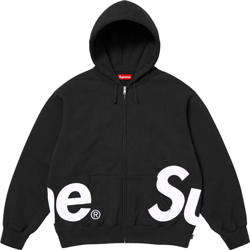 Supreme 25SS Big Logo Zip Up Hoodie