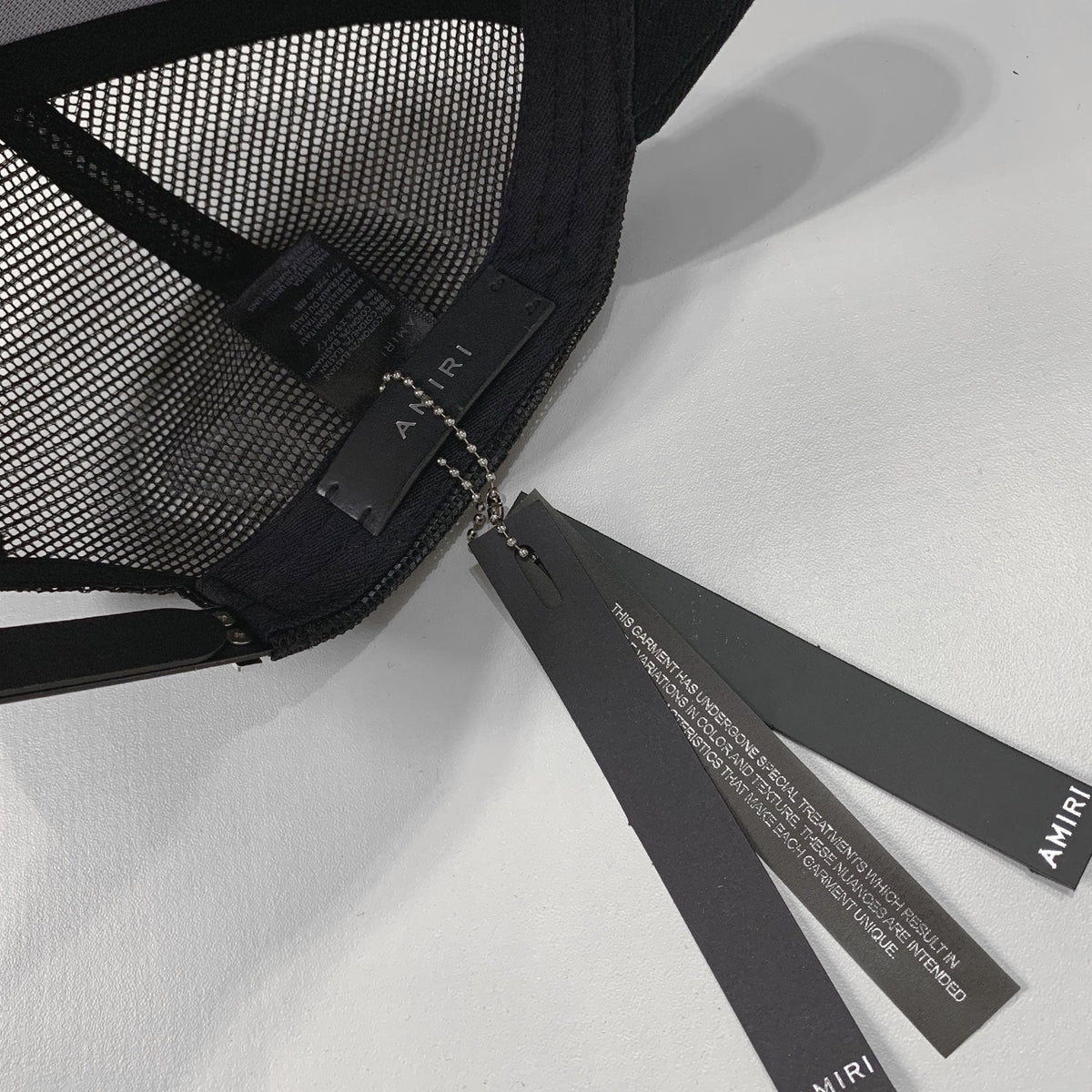 AMIRI LOGO TRUCKER CAPS AMIRI