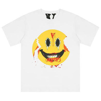 VLONE Broken smiley face patternT-Shirt