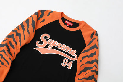 Supreme Tiger Raglan Long Sleeve Tee