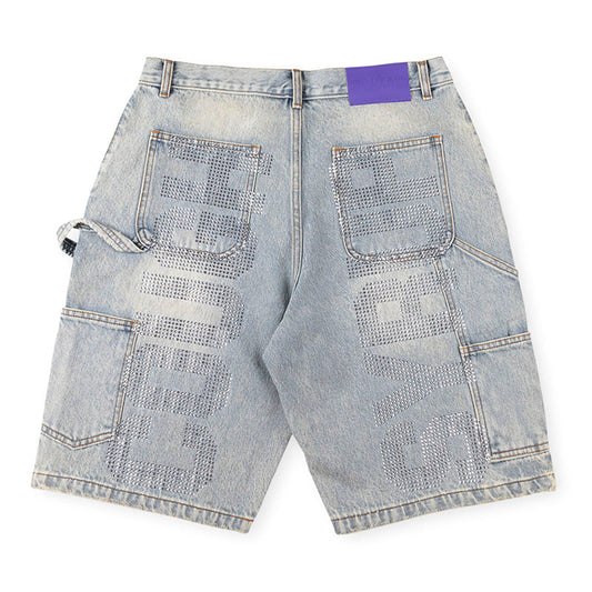 Cough Syrup Denim Shorts
