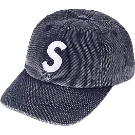 Supreme Washed Chino Twill S Logo Cap